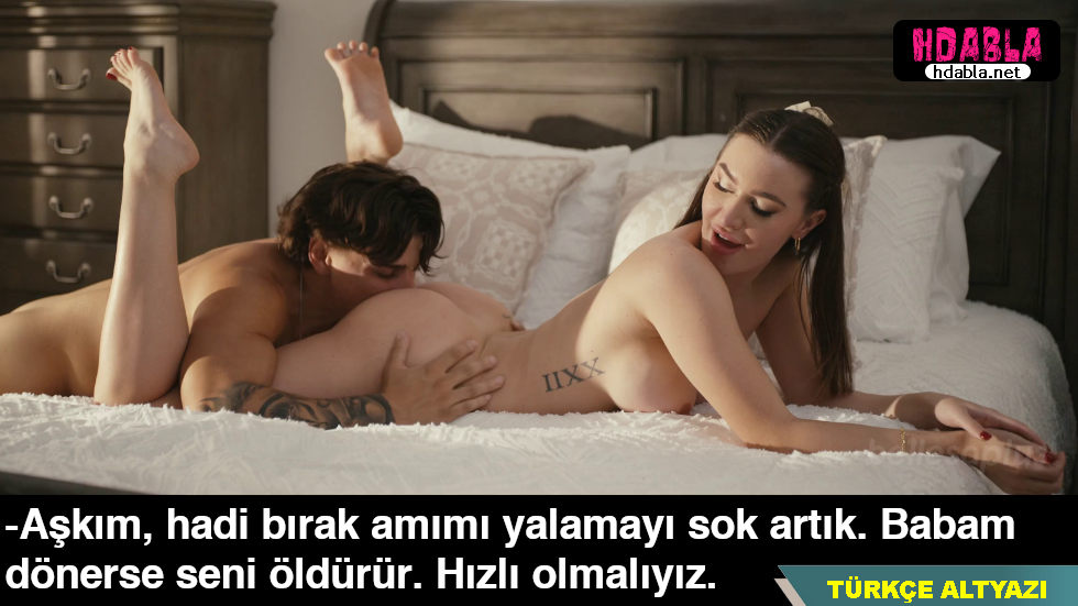 Kız arkadaşımın babası beni evden kovdu O markete gidince kızını siktim